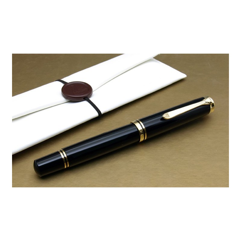 Pelikan Souveran M1000 Black Fountain Pen Extra Fine nib