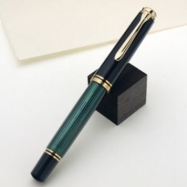 Pelikan Souveran M800 Green Black Fountain Pen