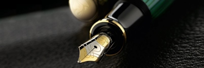 Pelikan Souveran M800 Green Black Fountain Pen