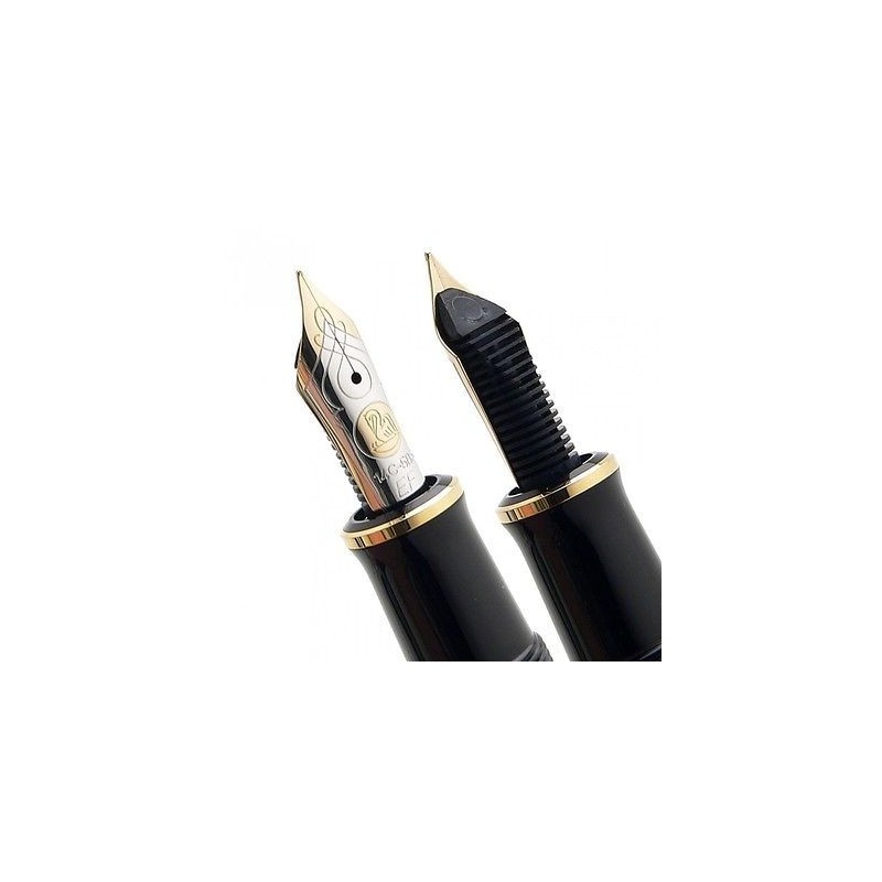 Pelikan Souveran M600 Black Blue Fountain Pen(fine,medium,broad nib)