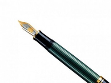 Pelikan Souveran M400 Black Green  Fountain Pen