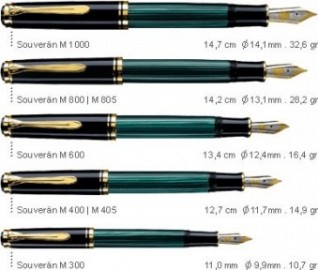 Pelikan Souveran M400 Black Green  Fountain Pen
