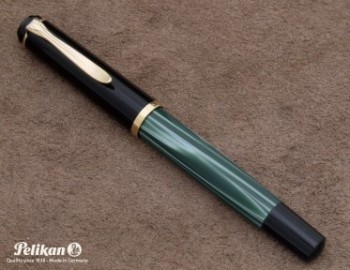 Pelikan Classic M200 Green Marbled Fountain Pen