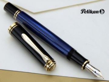 Pelikan Souveran M400 Blue Black  Fountain Pen