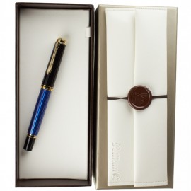 Pelikan Souveran M400 Blue Black  Fountain Pen