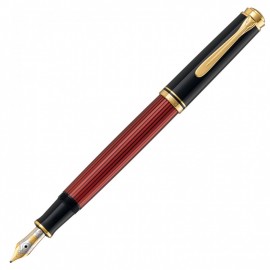 Pelikan Souveran M400 Black Red Fountain Pen