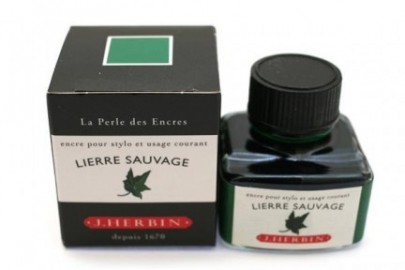 FOUNTAIN PEN INK 13037 LIERRE SAUVAGE(WILD IVY GREEN) J.HERBIN