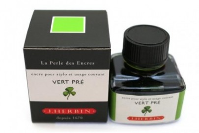 FOUNTAIN PEN INK 13031 VERT PRE(GREEN PRAIRIE) J. HERBIN