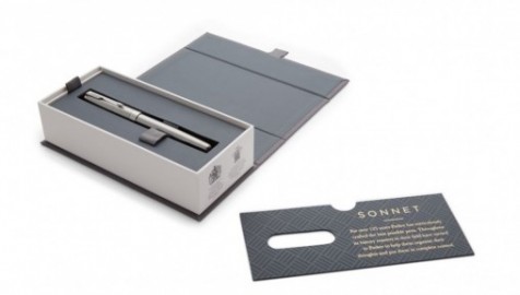 Parker Sonnet Stainless Steel - Chrome Trim Rollerball