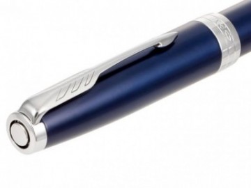 Parker Sonnet Lacquer Blue - Palladium Trims Rollerball