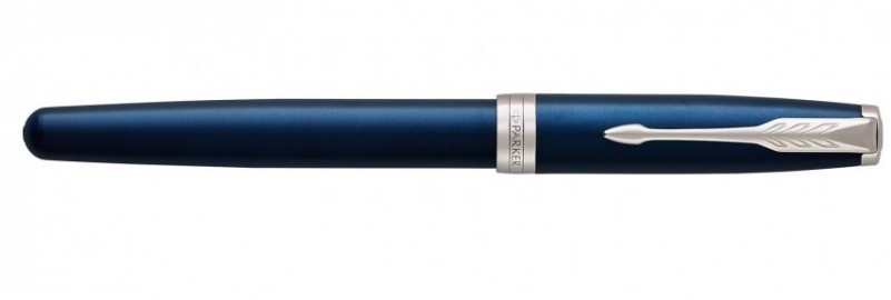Parker Sonnet Lacquer Blue - Palladium Trims Rollerball