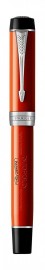 Parker Duofold Centennial Fountain Pen, Classic Big Red Vintage, Solid Gold Nib, Black Ink and Convertor (1931376)