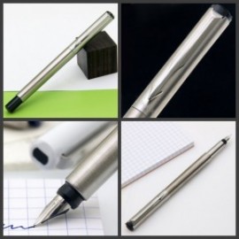 Parker Vector Stainless Steel CT Fountain Pen