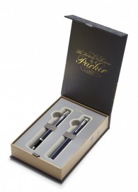 Parker IM Core Blue CT Set Rollerball and Ballpen