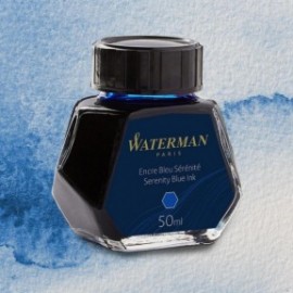 Waterman ink 50ml bottle Serenity Blue