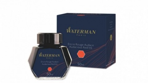 Waterman ink 50ml bottle Red