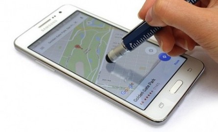 ONE TOUCH STYLUS 9 FUNCTION TOOL PENCIL NAVY BLUE MONTEVERDE