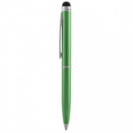 BALLPOINT WITH STYLOUS POQUITO METALLIC GREEN MONTEVERDE