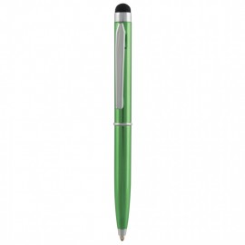 BALLPOINT WITH STYLOUS POQUITO METALLIC GREEN MONTEVERDE