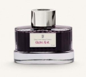 Graf von Faber-Castell Electric Pink 141014 Fountain Pen Ink 75ml