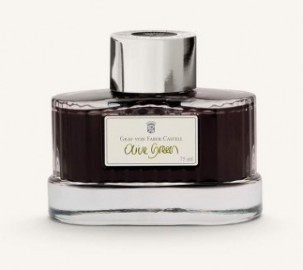 Graf von Faber-Castell Olive Green 141015 Fountain Pen Ink 75ml
