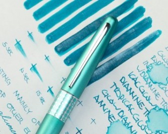 Diamine 50ml Tropical Glow Fountain pen shimmer ink bottle