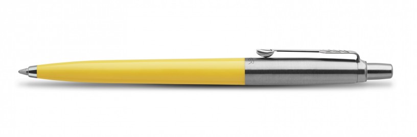 Parker new Jotter metal & plastic yellow ballpen