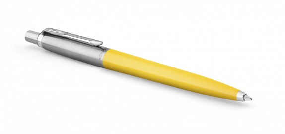 Parker new Jotter metal & plastic yellow ballpen