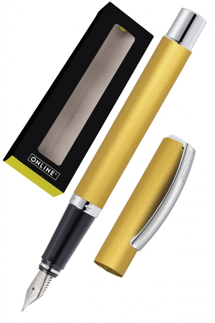 Fountain Pen Vision, Satin Golden Sand, 32642 Online
