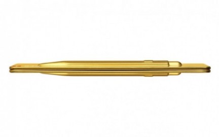 CARAN DACHE 849 with holder Goldbar ballpoint pen 0849.999