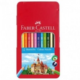 Faber Castell Classic Colour  pencils tin of 12 115801