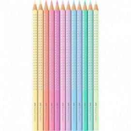 Faber Castell Coloured pencils Sparkle tin of 12 colours, 201910