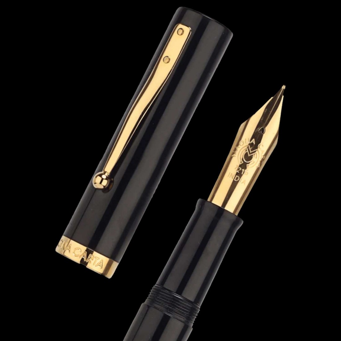 Magna Carta Mag 1000 Nikko Ebonite Black Fountain Pen