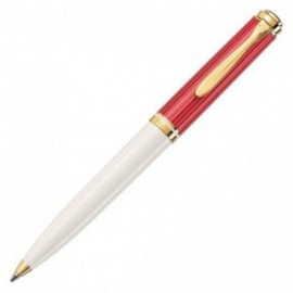 Pelikan Souveran K600 Red-White Special Edition Ballpen