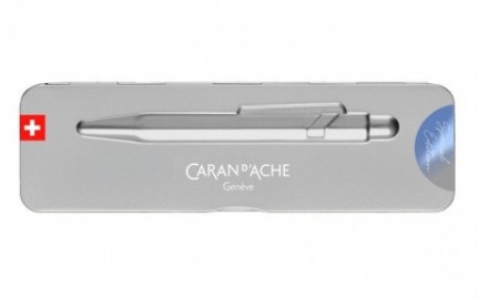 Caran d Ache 849  CLAIM YOUR STYLE Stormy Blue Ballpoint Pen - Special Edition 849.589