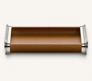 Graf Von Faber Castell Set desk accessories Epsom Grained Leather Cognac 118576