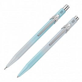 Caran DAche 849 Blue Lagoon Set Ballpen and Mechanical pencil 8490.704