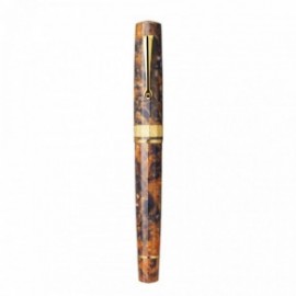 Omas Paragon Blue Saffron Gold Trim Fountain Pen