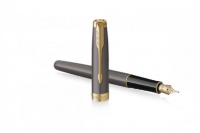 Parker Sonnet CR Grey Fountain Pen