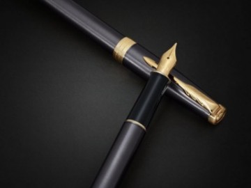 Parker Sonnet CR Grey Fountain Pen