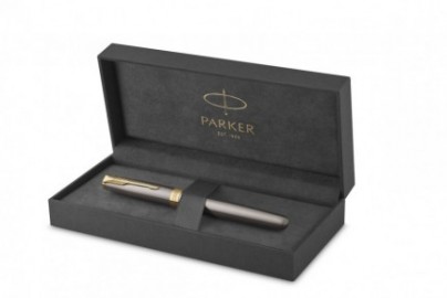 Parker Sonnet CR Grey Fountain Pen