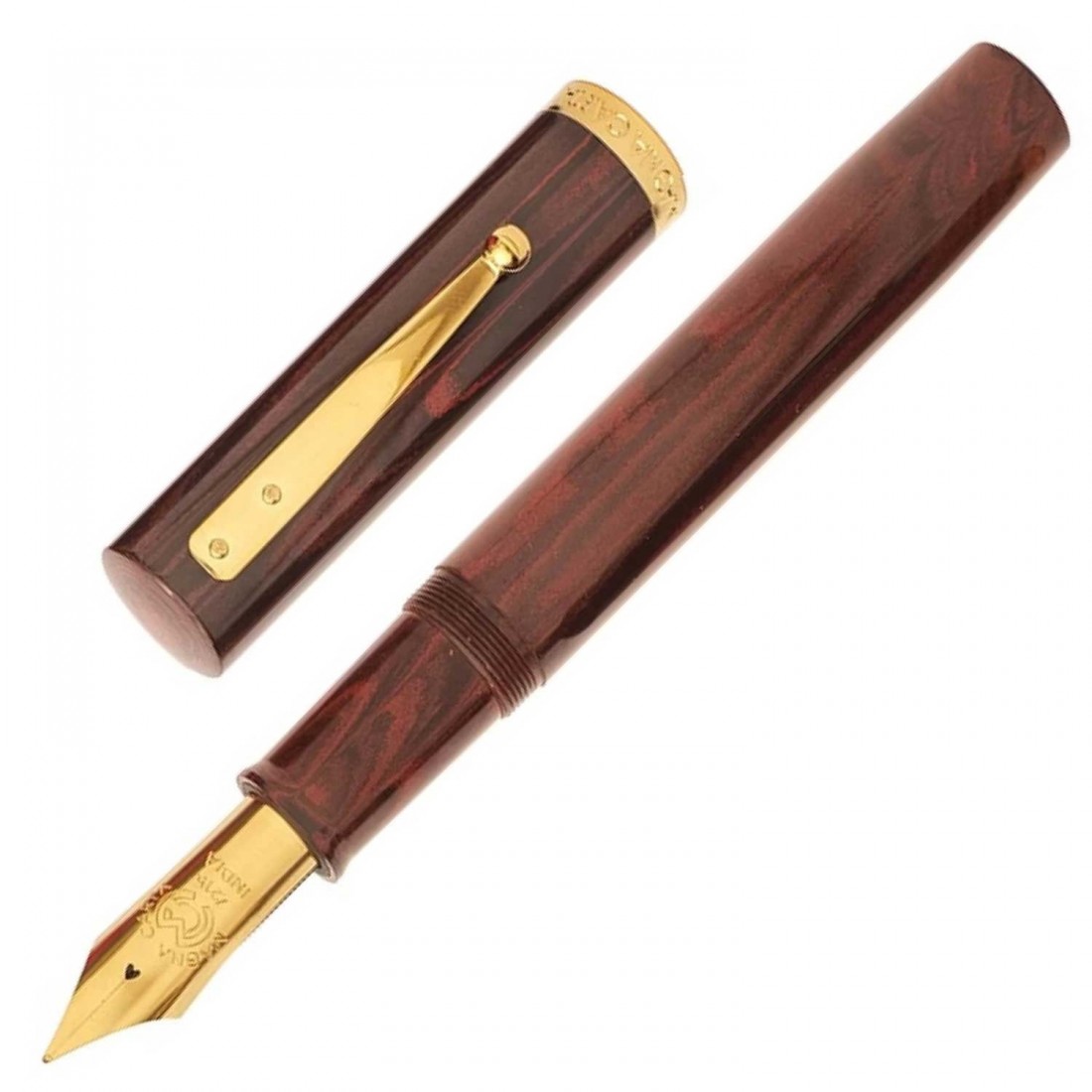 Magna Carta Mag 1000 Sem Ebonite Red Fountain Pen