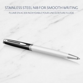 Waterman Hemisphere Colour Block Black-White Ballpen