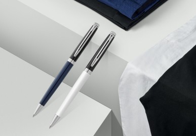 Waterman Hemisphere Colour Block Black-White Ballpen