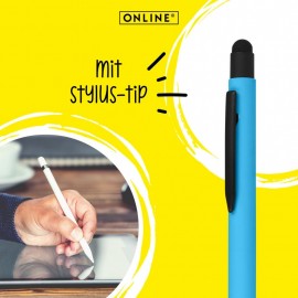 Online Ballpen ALU Stylus blue 32118