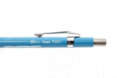 Pentel P207 mechanical pencil blue 0.7mm