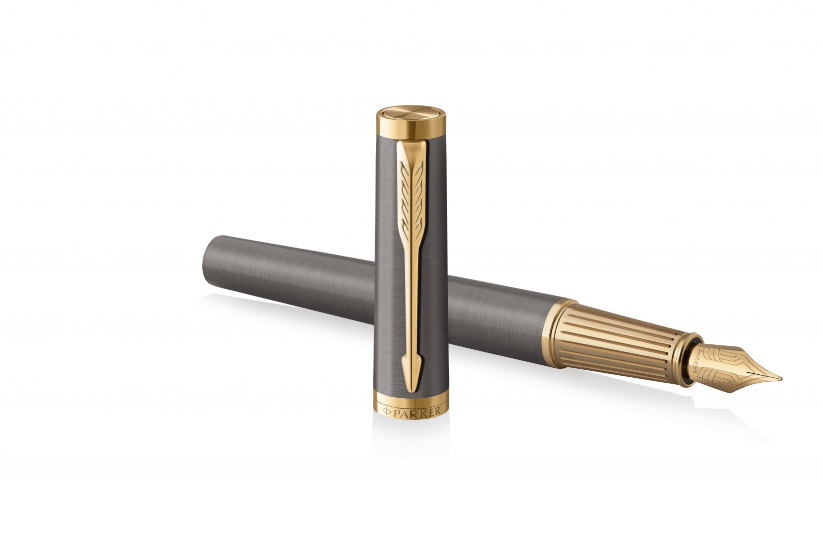 Parker Ingenuity Grey GT Fountain Pen