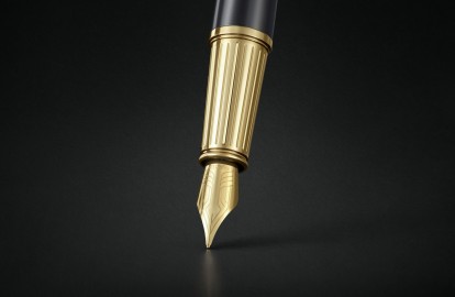 Parker Ingenuity Grey GT Fountain Pen