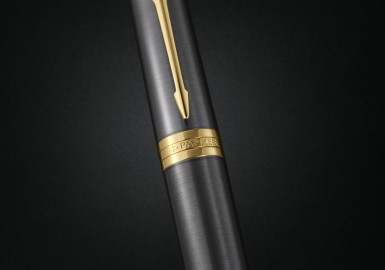 Parker Ingenuity Grey GT Fountain Pen