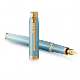 Parker IM Rituals Turquoise Green Fountain pen and Ballpen